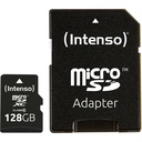 Intenso microSDXC          128GB C10 + Adapter