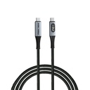 Verbatim Sync&Charge 240W 120cm USB-C/USB-C inkl. Display  31849