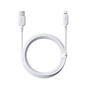Baseus Silky Series Ladekabel USB auf iP 2.4A 2m Weiß