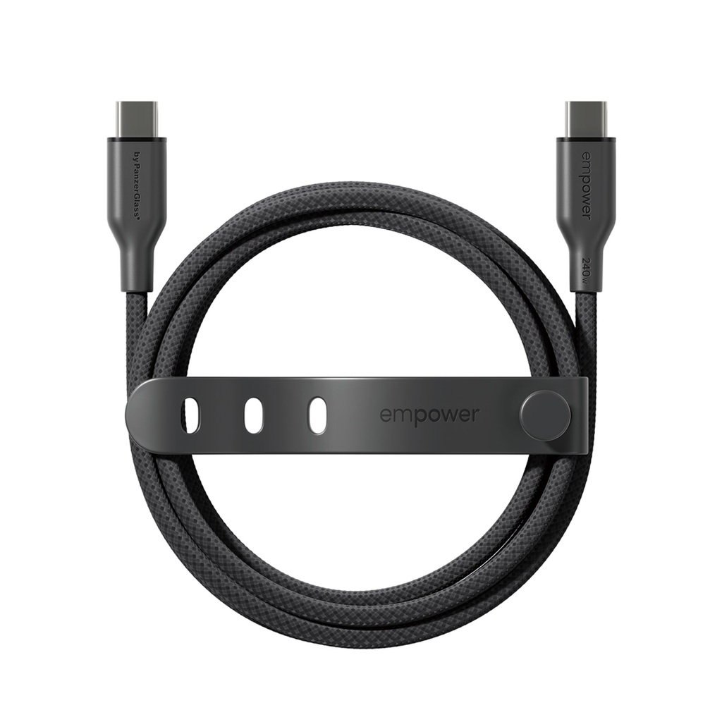 PanzerGlass empower 240W USB-C to USB-C USB 2.0 1.2M black