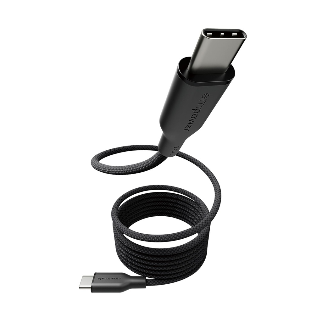 PanzerGlass empower Magnetic 240W USB-C to USB-C 1.5m black