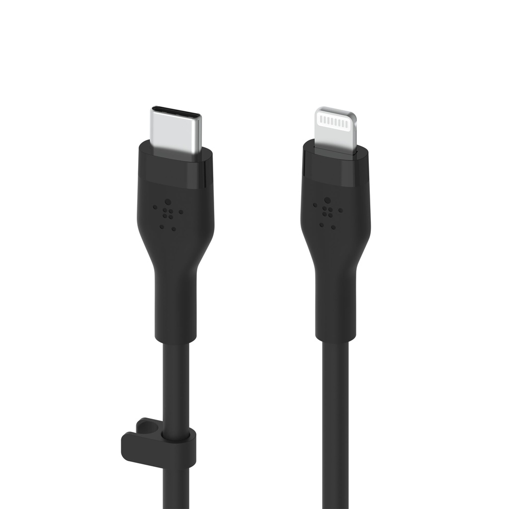 Belkin Flex Lightning/USB-C 15W 3m, mfi, 15W, black CAA009bt3MBK