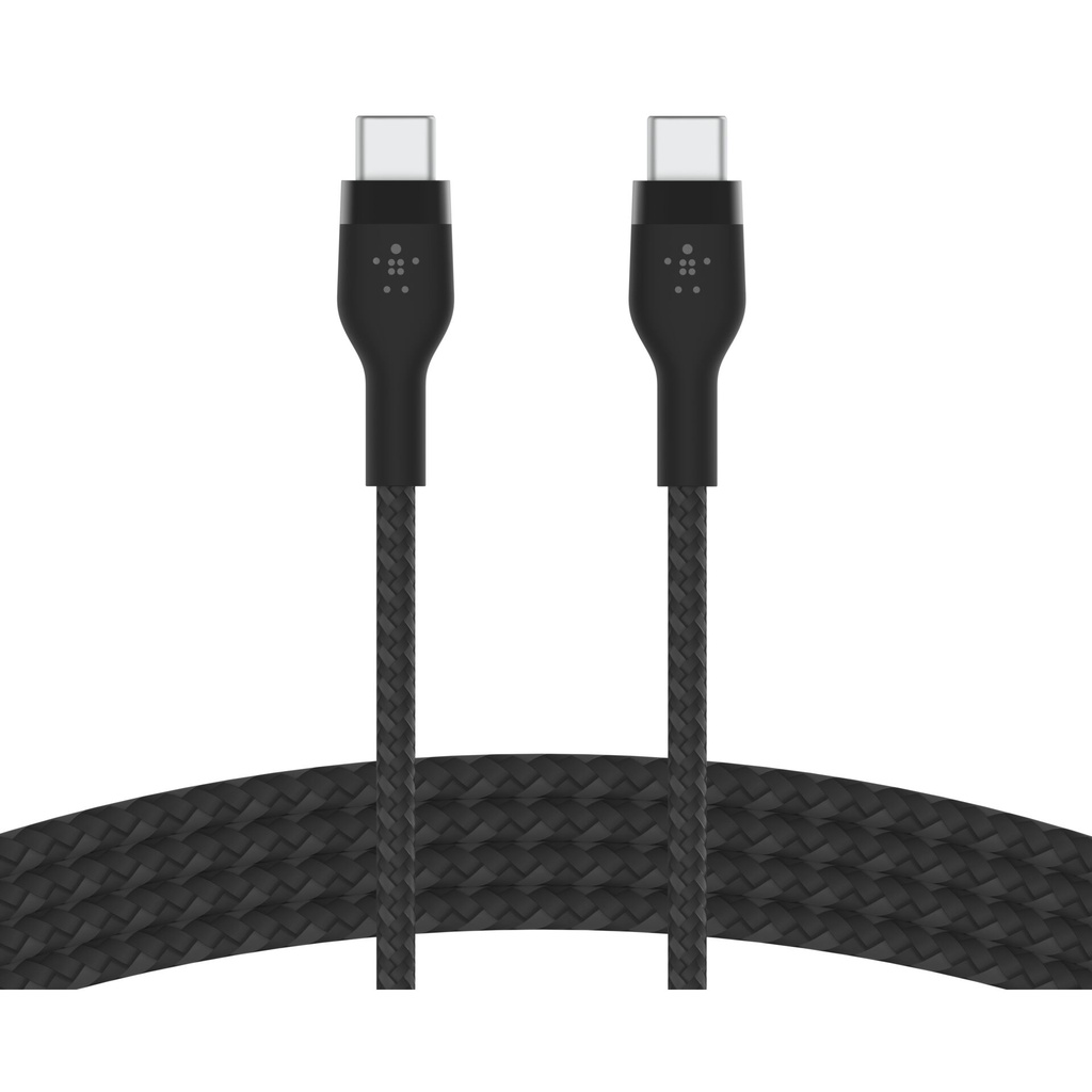 Belkin Flex USB-C/USB-C till 60W 2m, black CAB011bt2MBK