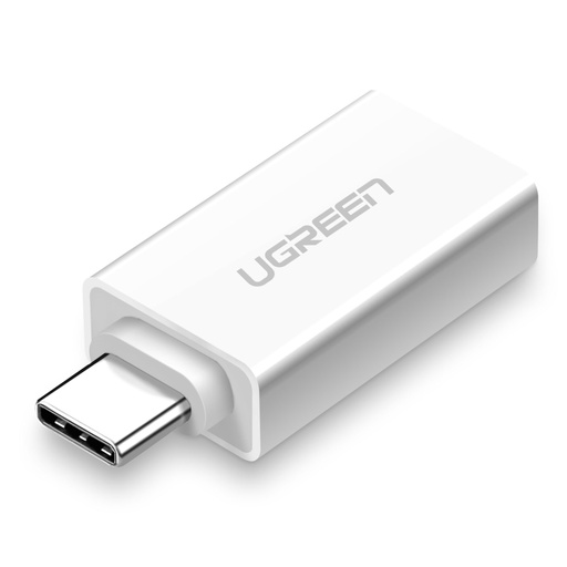 [879741] UGREEN USB-C to USB 3.0 A Female Adapter White