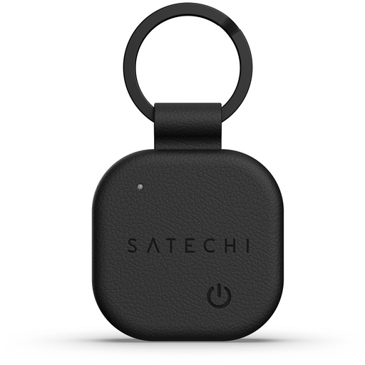 [113110] Satechi Vegan-Leather FindAll Keychain Black