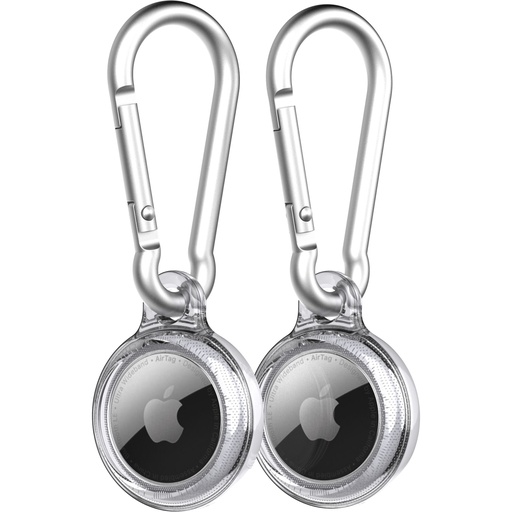[841808] Tech21 EvoClear Case for AirTag 2er pack