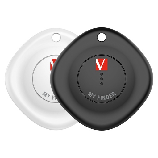 [871936] 1x2 Verbatim My Finder Bluetooth Item Finder, black/white 32131