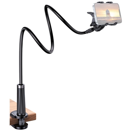 [863872] UGREEN Multifunction Phone Clip Stand 90cm (Black)