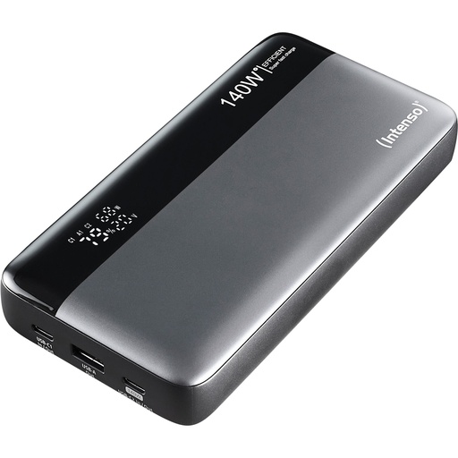 [192217] Intenso Powerbank HE25000   grau 25000 mAh  Ladeleistung 140 Watt
