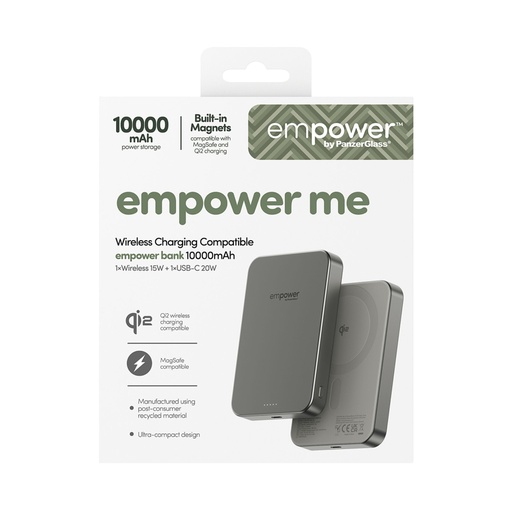 [198279] PanzerGlass empower Powerbank 10000mAh Titanium
