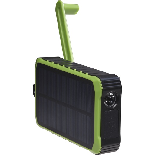 [767580] Denver Powerbank Solar PSO-10012 10000mAh +  Hand Crank Dynamo