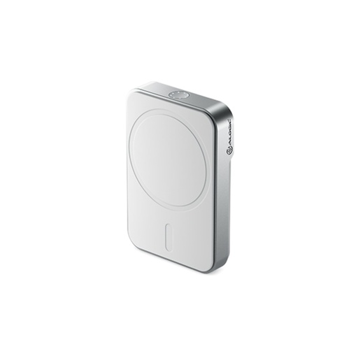 [873133] Alogic Matrix Universal Magnetic MagSafe Powerbank 5000mAh White