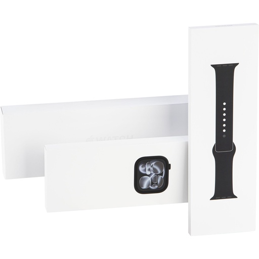 [196046] Apple Watch 11 46mm GPS Alu S/M Sport Band jet black/black