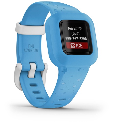 [594197] Garmin vivofit jr. 3 Blue Stars