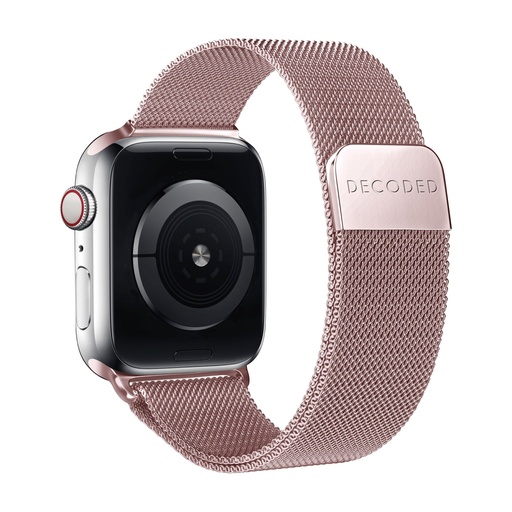 [864159] Decoded Milanaise Traction Strap 44/45/46/49mm Rose Gold