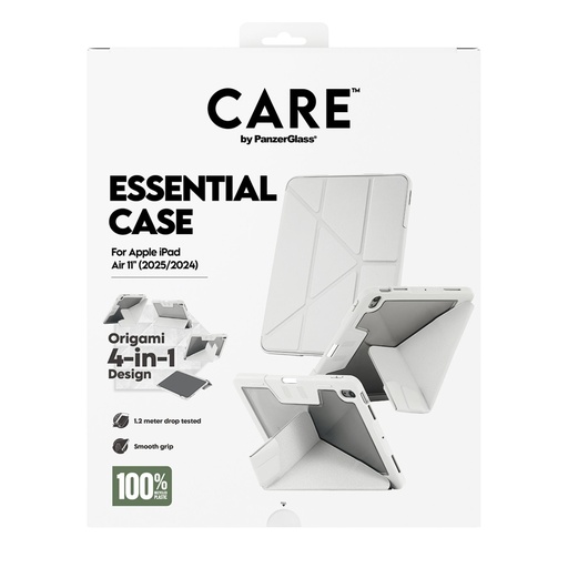 [191055] CARE by PanzerGlass TPU Essential Case iPad Air 11 grey