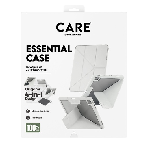 [191076] CARE by PanzerGlass TPU Essential Case iPad Air 13 grey