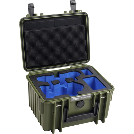 [855171] B&W drone.case PP.66 bronze green for DJI Mini 4 Pro