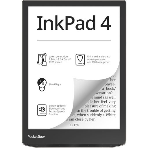 [800158] Pocketbook InkPad 4 Stardust Silver