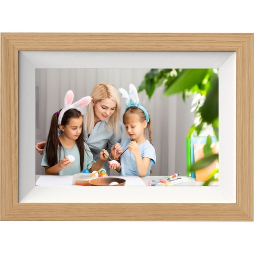 [105445] Braun DigiFrame 10W WiFi beech 25,7cm (10,1 )