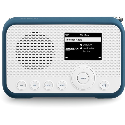 [151512] Sangean WFR-39 White - Ink Blue