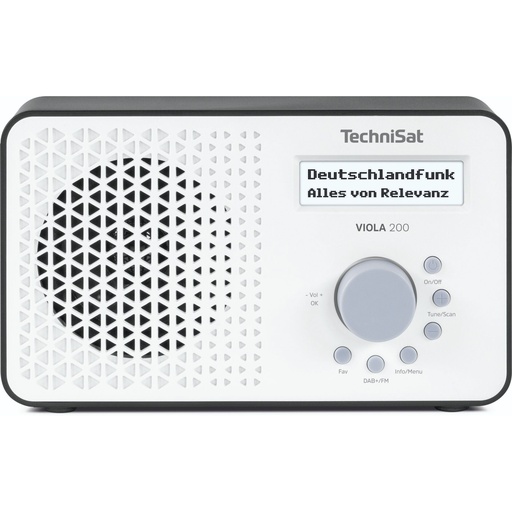 [168396] Technisat VIOLA 200 weiß/schwarz