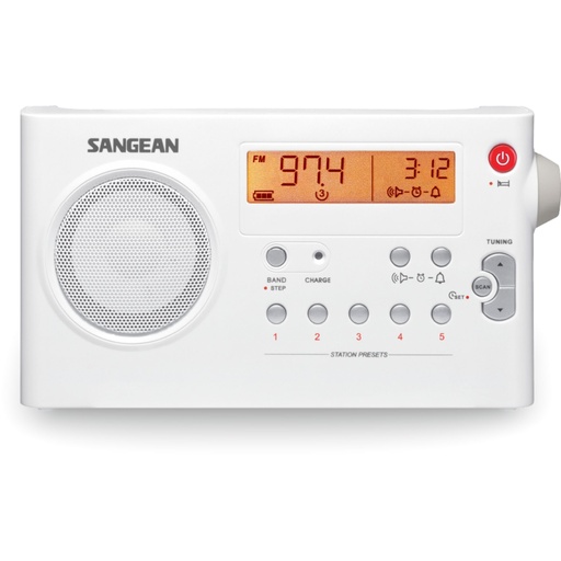 [200554] Sangean PACK PR-D7 White