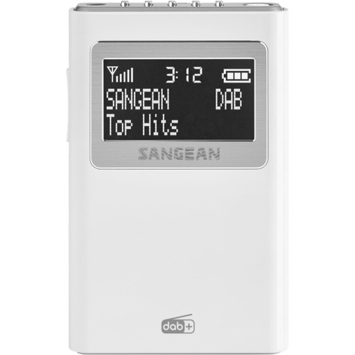 [200582] Sangean DPR-39 (Pocket 390) White