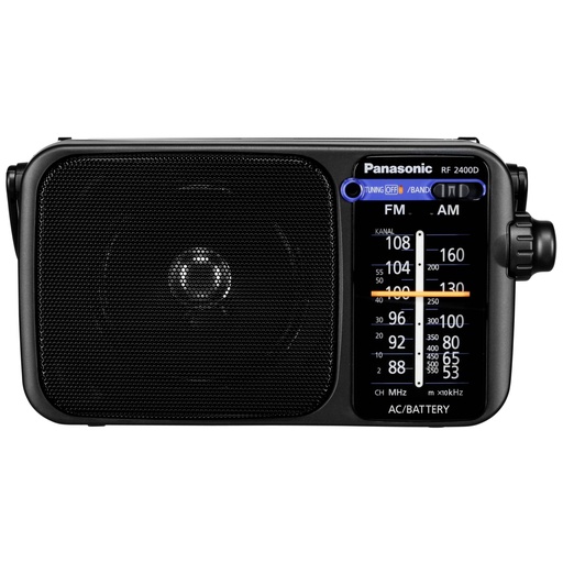 [316528] Panasonic RF-2400DEG-K black