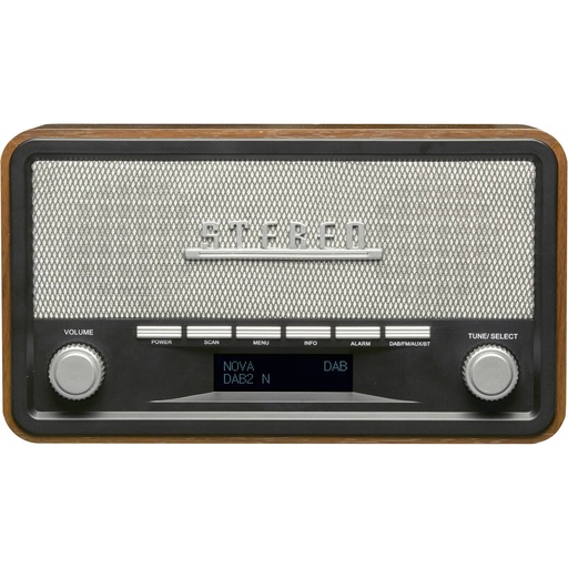 [528278] Denver DAB-18 Dark Brown