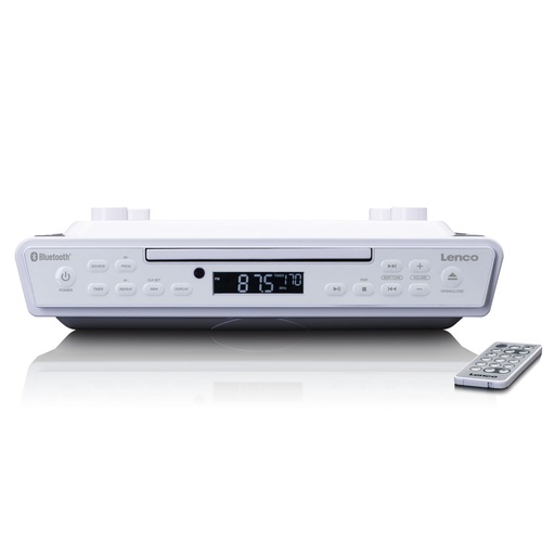 [627083] Lenco KCR-150 white
