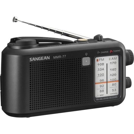 [792381] Sangean MMR-77 matt black