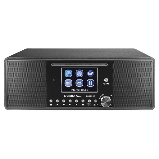 [868303] Albrecht DR 895 CD Hybrid Radio black