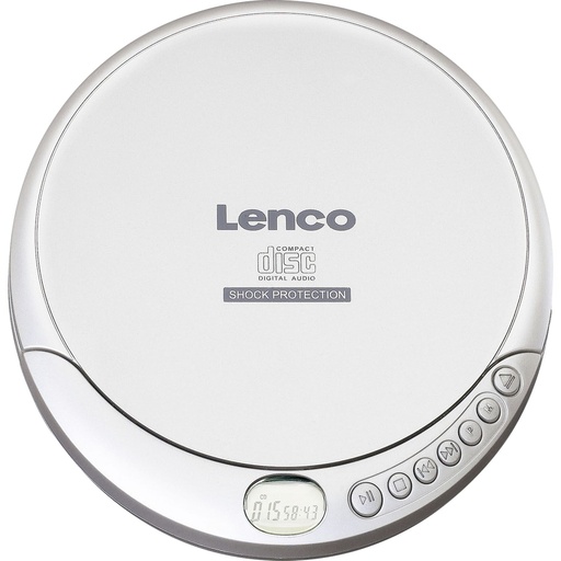 [420121] Lenco CD-201 silver