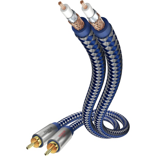 [743092] in-akustik Premium Audio Cable Cinch - Cinch 5,0 m