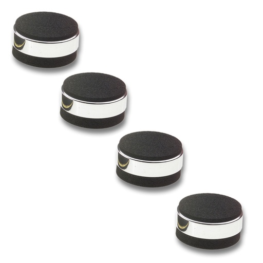 [273527] in-akustik Star Mini Absorber Chrome Set 4