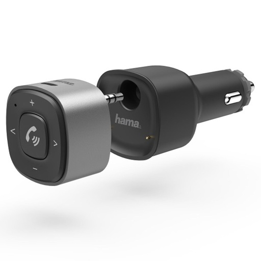 [643120] Hama Bluetooth-Receiver for Car 3,5mm Jack and USB Charger