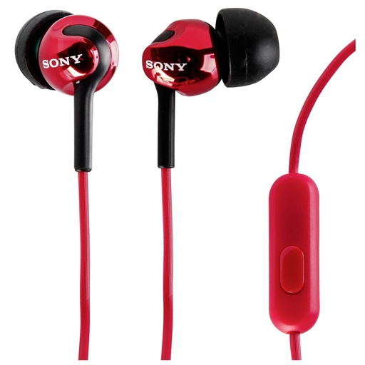 [769034] Sony MDR-EX110APR red