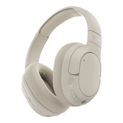 [139780] Belkin Soundform Isolate OverEar wireless, sand        AUD008hqSA
