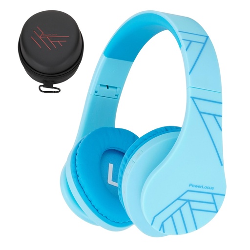[187149] PowerLocus P2 Kids Headphones blue