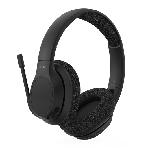 [835312] Belkin Soundform Adapt Over-Ear wireless + USB-C Cab.AUD005btBLK