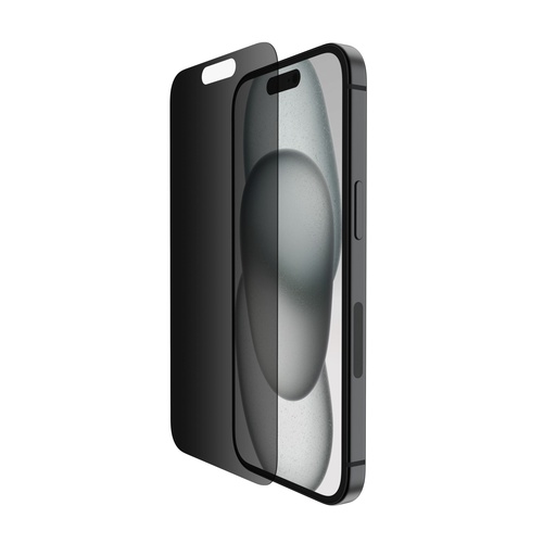 [833842] Belkin Screenforce Tempered Gl. Privacy iPhone 15/14Pro OVA147ZZ