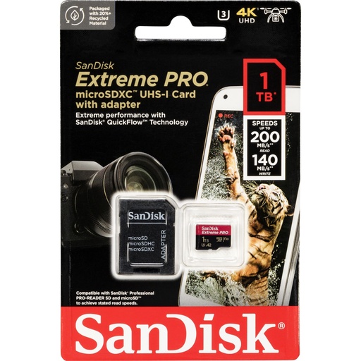 [732979] SanDisk microSDXC            1TB Extreme Pro A2 C10 V30 UHS-I U3