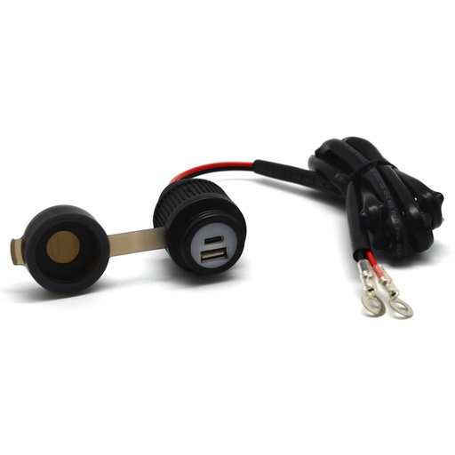 [826527] Midland Motorcycle  Duo USB Socket