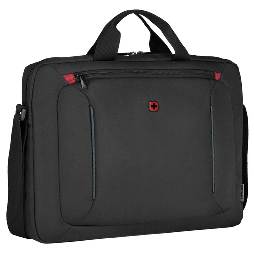 [680171] Wenger BQ 16  Laptop Slimcase Toploader Laptop Bag black