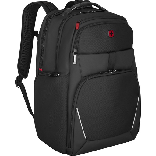 [889142] Wenger Meteor 17  Laptop Rucksack mit Tablet-Fach Black