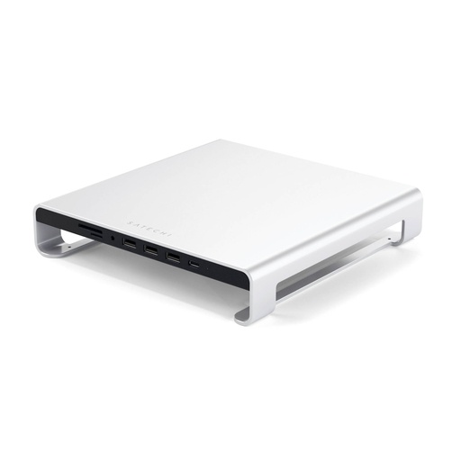 [428955] Satechi Aluminum Monitor Stand Hub for iMac silver