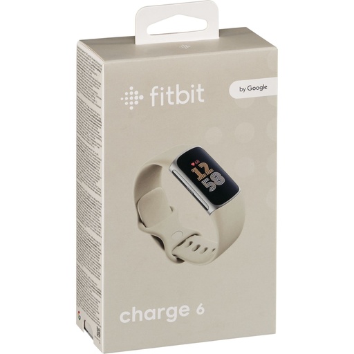 [837209] Fitbit Charge 6 porcelain band/silver