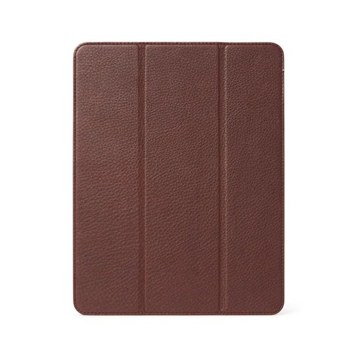 [670756] Decoded Leather Slim Cover iPad 11  Pro Gen 1-3/Air Gen4-5 Brown