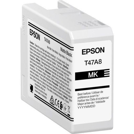 [101679] Epson ink cartridge matte black T 47A8 50 ml Ultrachrome Pro 10